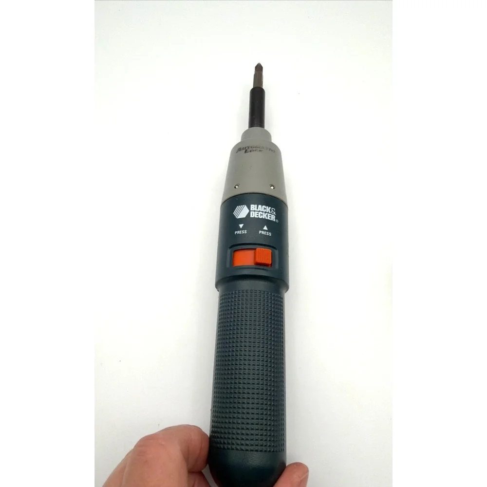 Black & Decker 2.4v Cordless Screwdriver 9072 Charger + Drive Tip